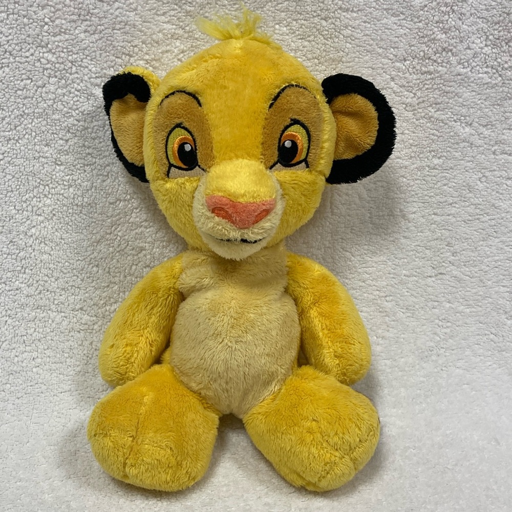 Disney Baby Simba Cub Just Play Lion King Plush Stuffed Animal 11" NO STAINS